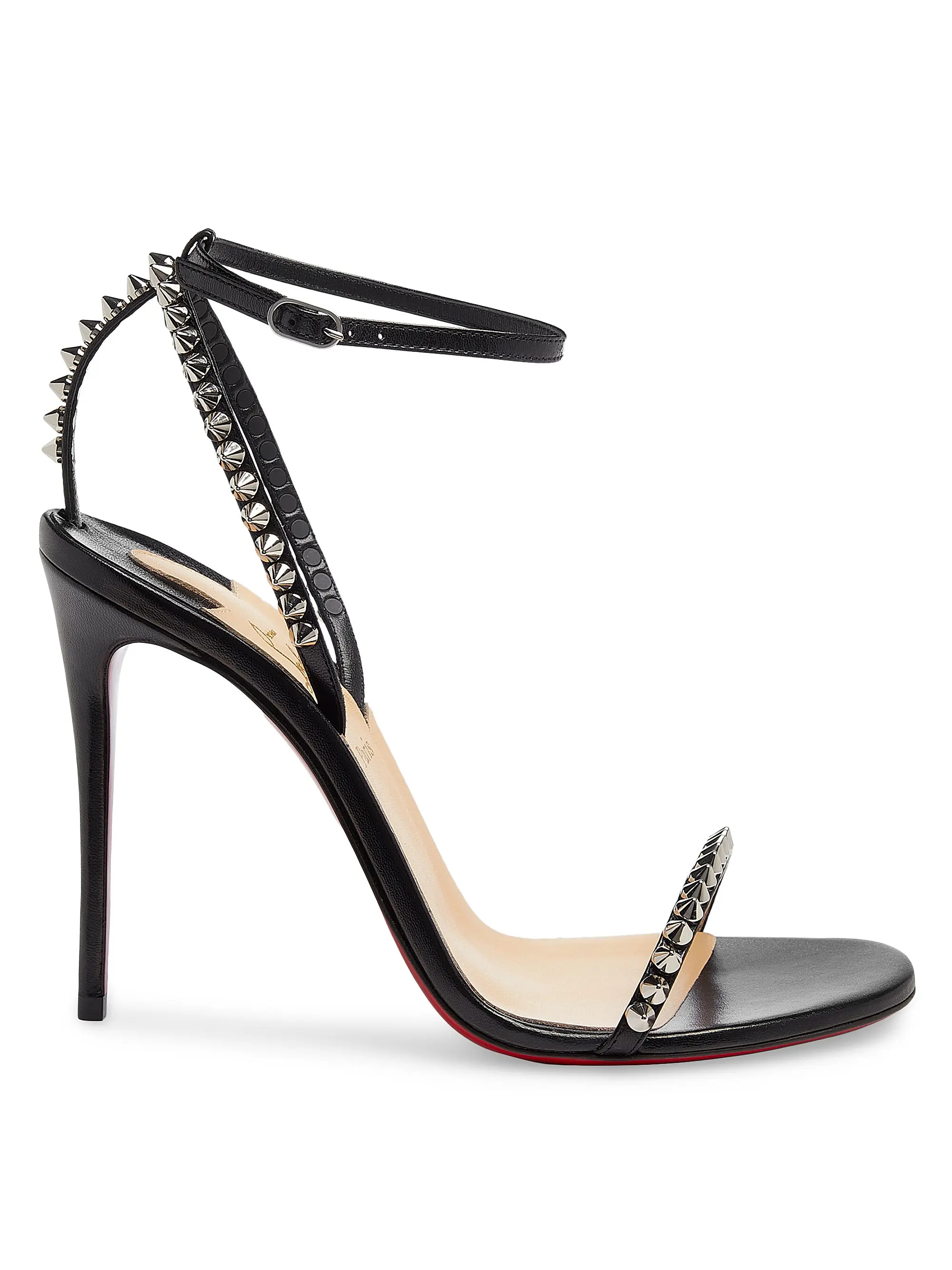 So Me 100MM Leather Sandals | Saks Fifth Avenue