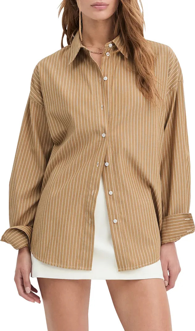 Ex-Boyfriend Oversize Button-Up Shirt | Nordstrom