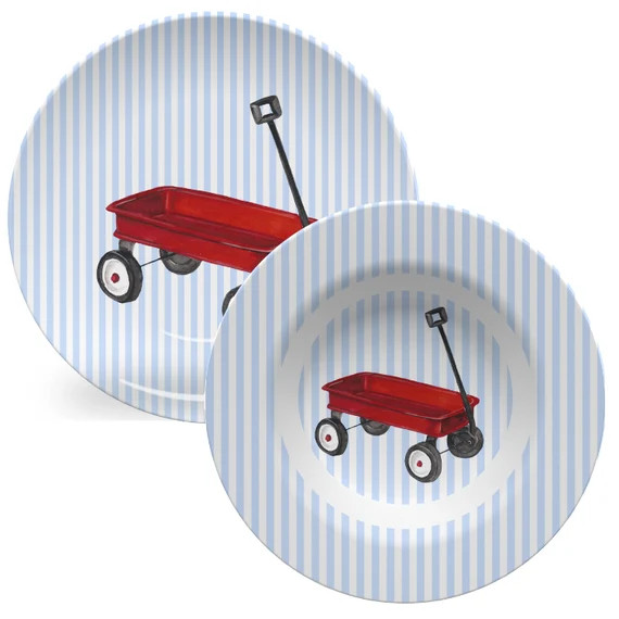 Luxury Little Red Wagon Heatsafe™ Plate and Platter  Oven | Etsy | Etsy (US)