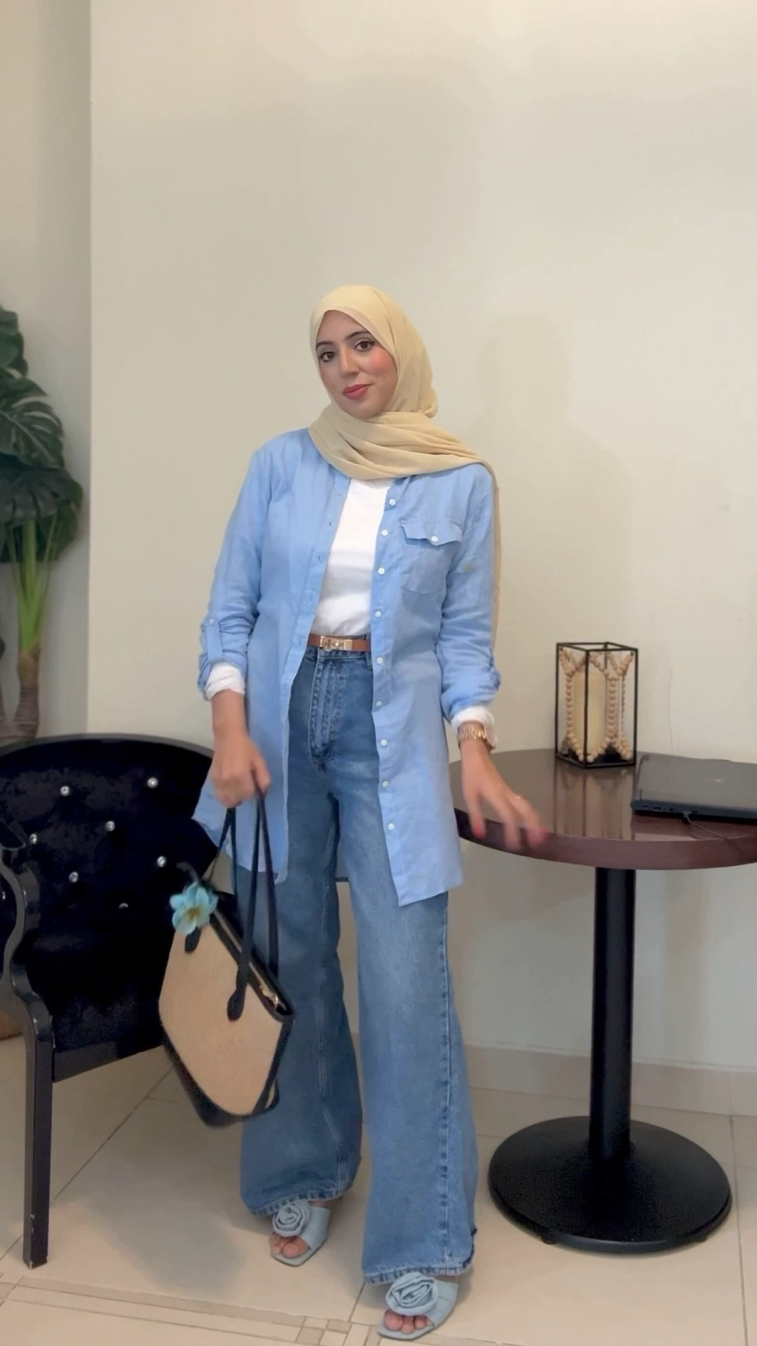 Get ready with me 🥰 modest casual fit 
