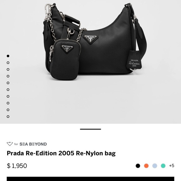 Prada re-edition 2005 nylon bag | Poshmark
