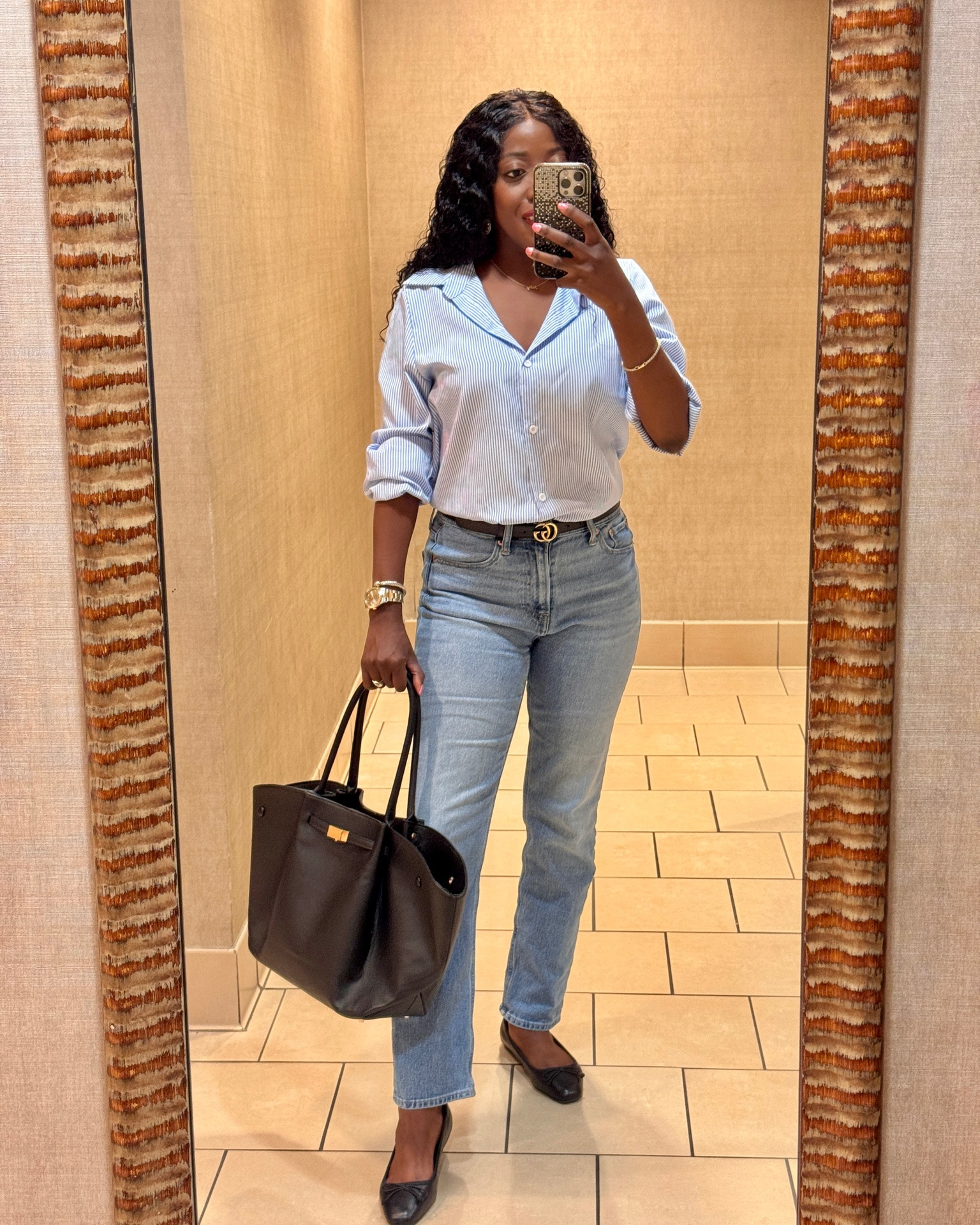 Casual Outfit
My favorite straight leg jeans are true to size. Wearing a sizes small 26.
Wearing size small in this button up shirt.

Spring Outfits, Spring Outfits 2026, Casual Outfit, Ootd,

#LTKOotd #LTKSaleAlert

#LTKMothersDay #LTKOver40 #LTKTravel