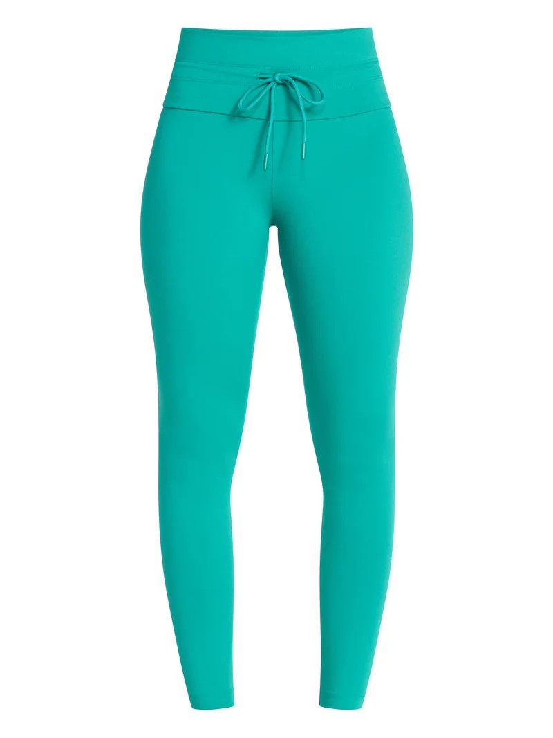 No Boundaries Tie Front Leggings, 26.5" Inseam, Women's XXS-1X | Walmart (US)