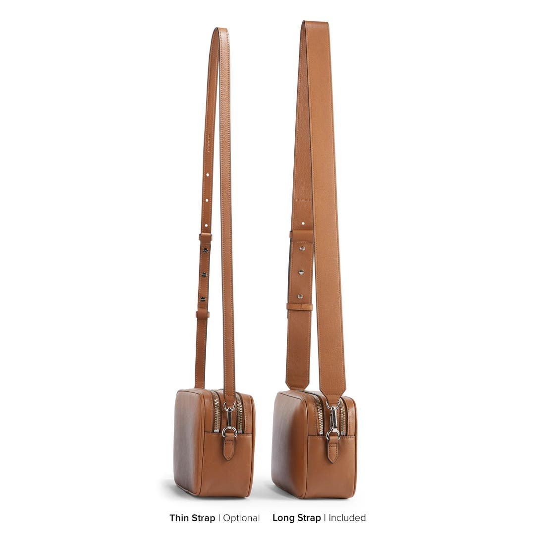 Meadow Double Zip Camera Bag | Leatherology