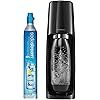 SodaStream Fizzi Sparkling Water Maker (Black) with CO2 and BPA free Bottle | Amazon (US)