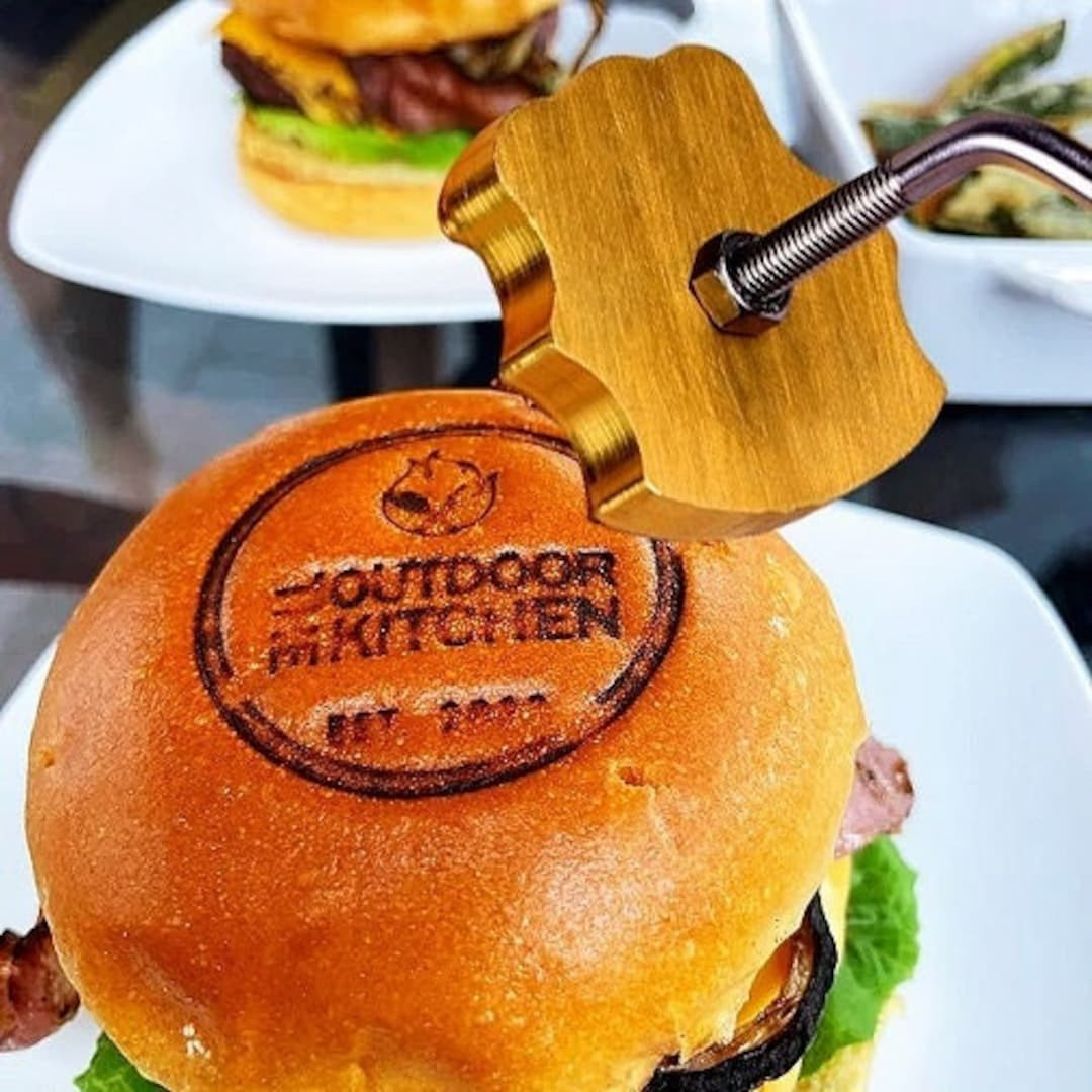 Burger Brand Iron Custom Branding Iron for Burger Electric - Etsy | Etsy (US)