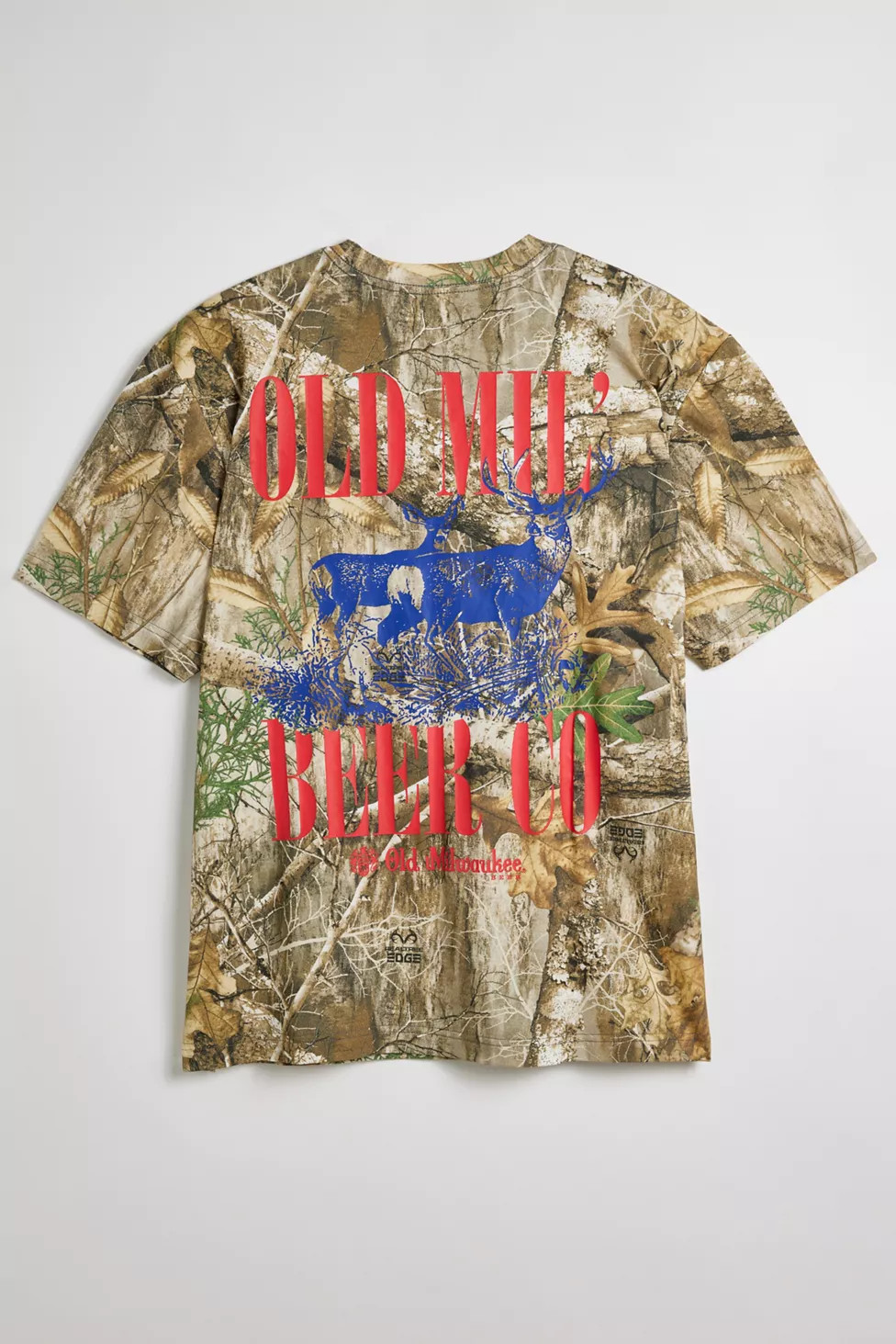 Old Milwaukee Camo Tee | Urban Outfitters (US and RoW)