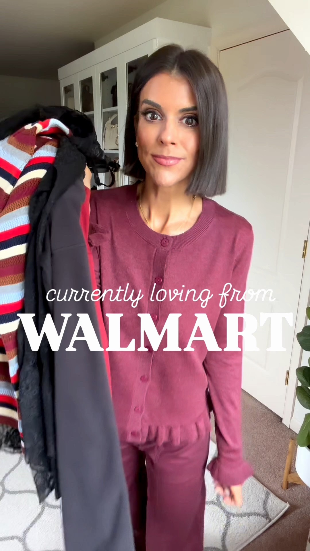 What I’m loving from Walmart! I’m 5’5 and in size 0 in all the pants/jeans. Size small in burgundy sweater and fleece, size xs in all other tops.

#LTKSeasonal #LTKootd #LTKmomlife