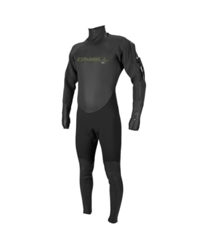 O'Neill Wetsuits mens Men's Fluid 3mm Neoprene Drysuit Wetsuits, Black/Graphite, M C 39 -41 W 31 -33 H 5 9 -5 11 US | Amazon (US)