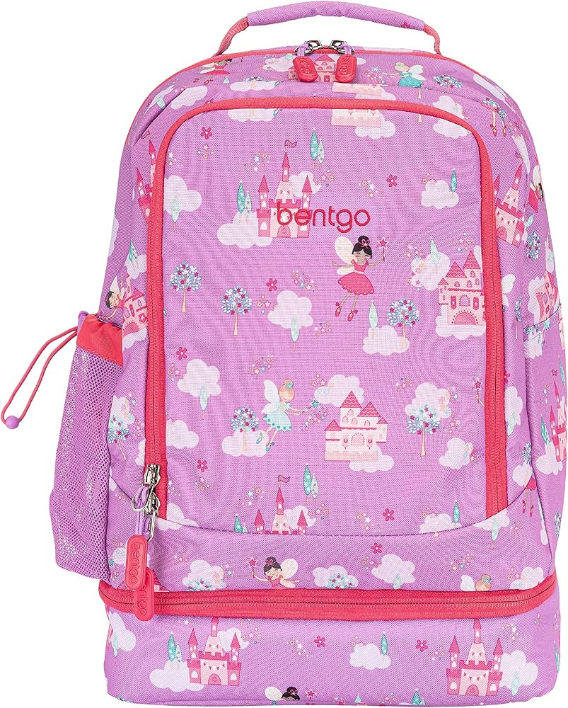 Bentgo Kids Prints 2-in-1 Backpack Lunch Bag | Amazon (US)