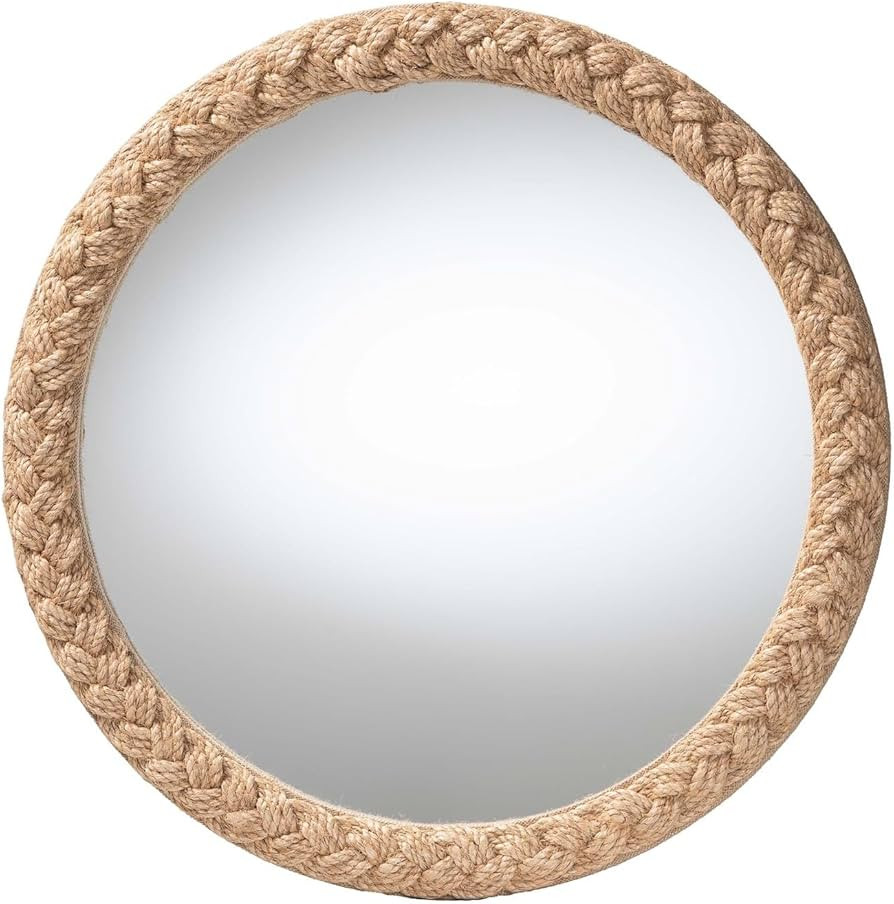 bali & pari Shara Coastal Braided Rope Accent Mirror | Amazon (US)