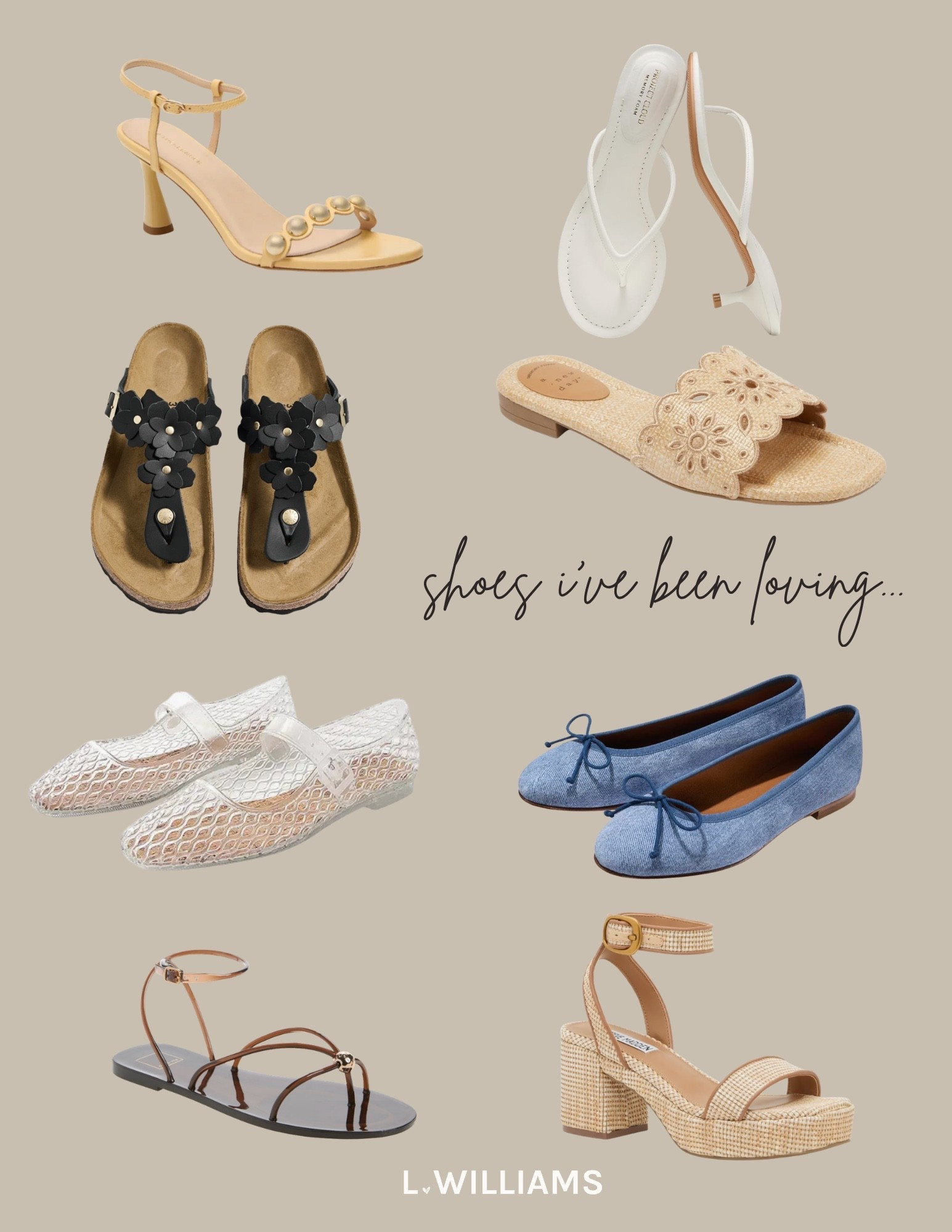 Spring shoes to love right now 🩵