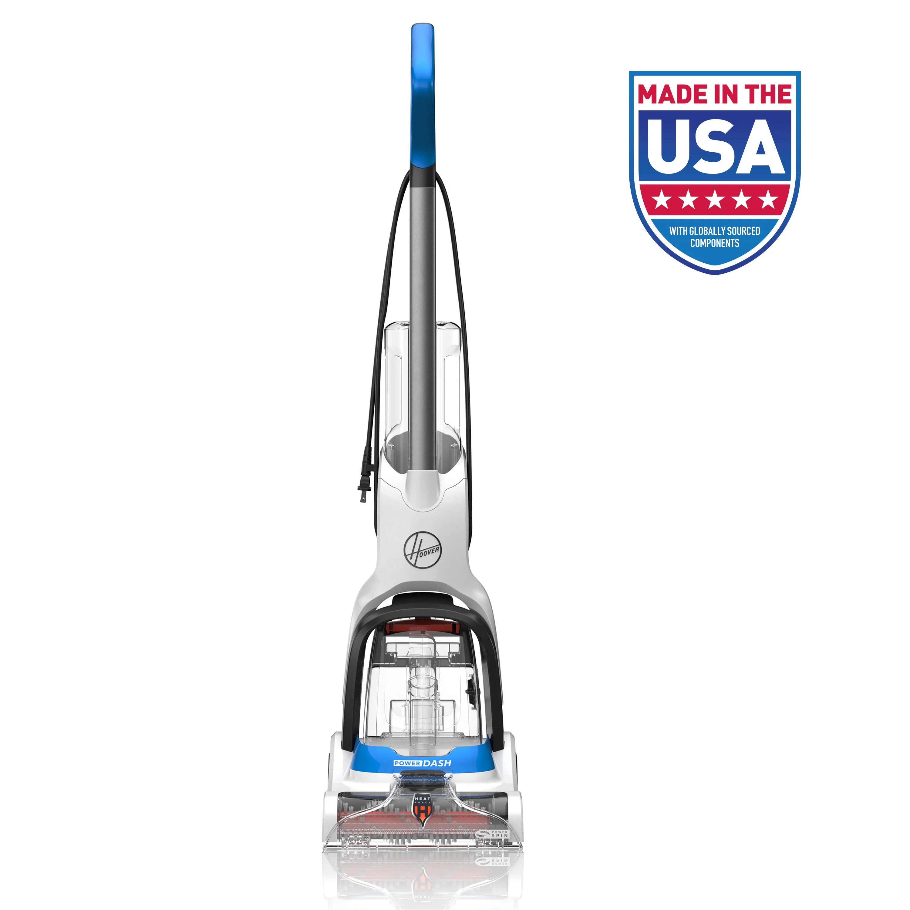 Hoover Power Dash Pet Compact Carpet Cleaner with Antimicrobial Pet Brushes FH50710 - Walmart.com | Walmart (US)