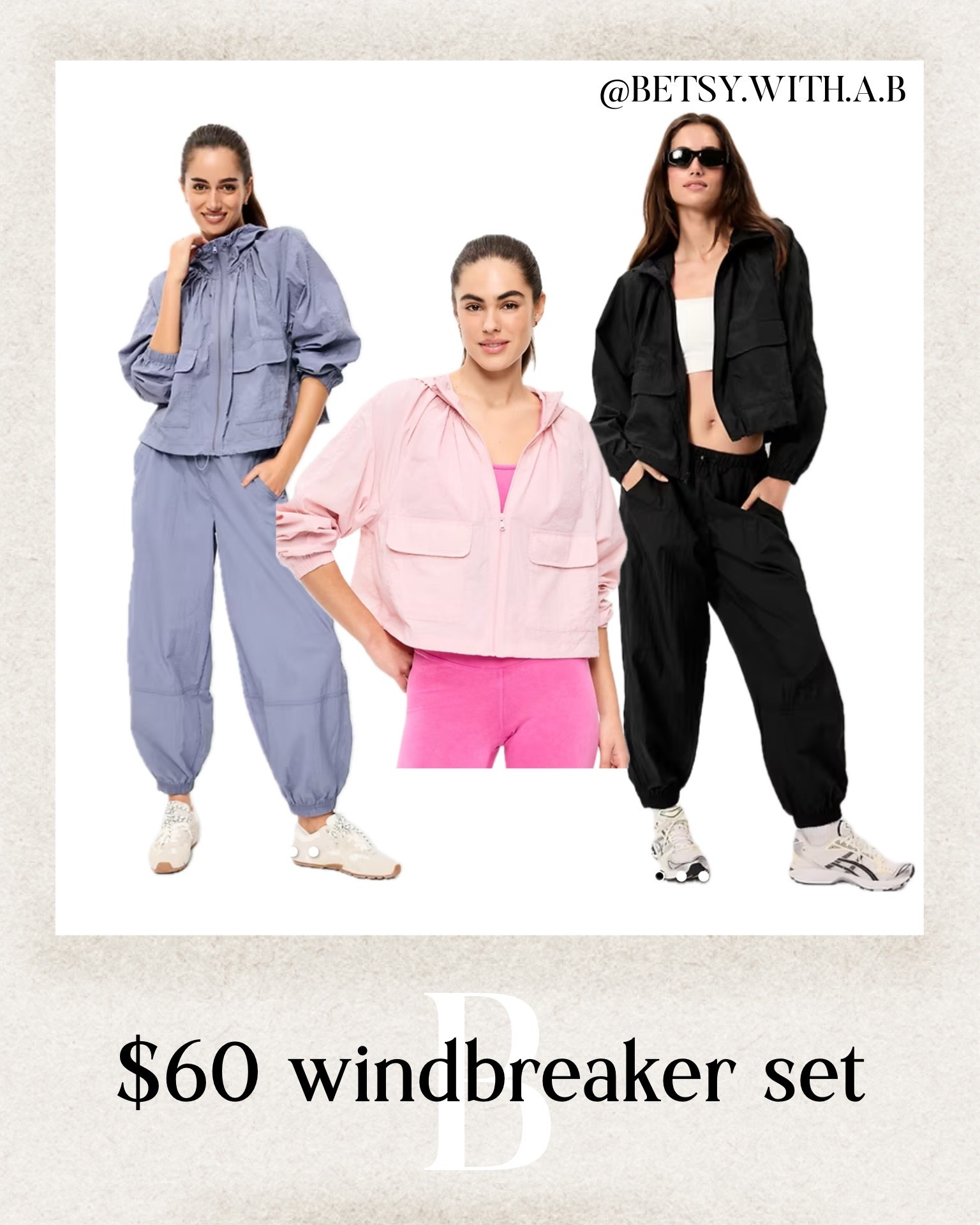 The cutest and most affordable windbreaker set. I only wish it came in more colors!!!! 


#LTKFindsUnder50 #LTKmomlife #LTKActive