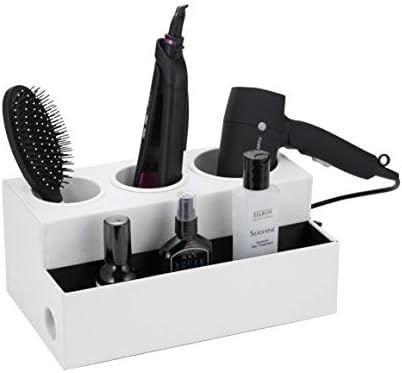 JACKCUBE Design Hair Dryer Holder Hair Styling Product Care Tool Organizer Bath Supplies Accessor... | Amazon (US)