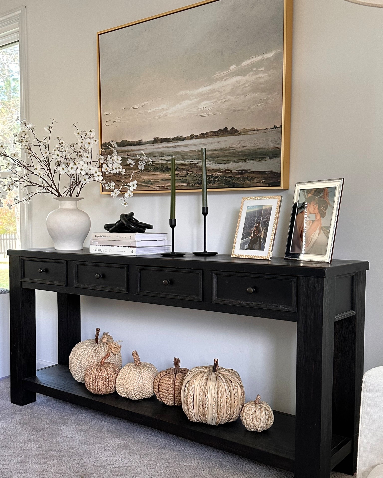 My amazing and beautiful console table 

#LTKHome #LTKFamily #LTKSeasonal