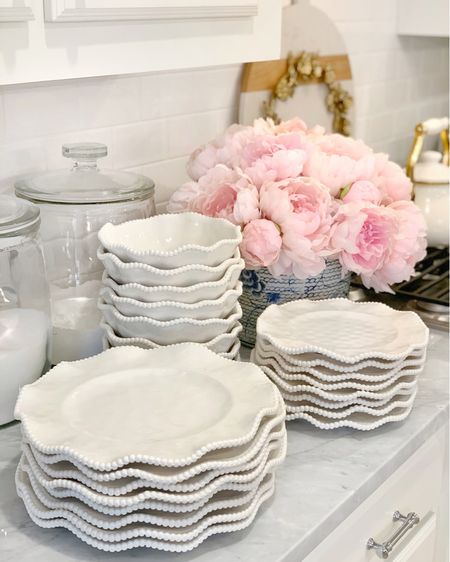 Favorite ruffle melamine dishes! I’ve had these for 4 years and love them! 

#LTKFindsUnder50 #LTKHome #LTKStyleTip