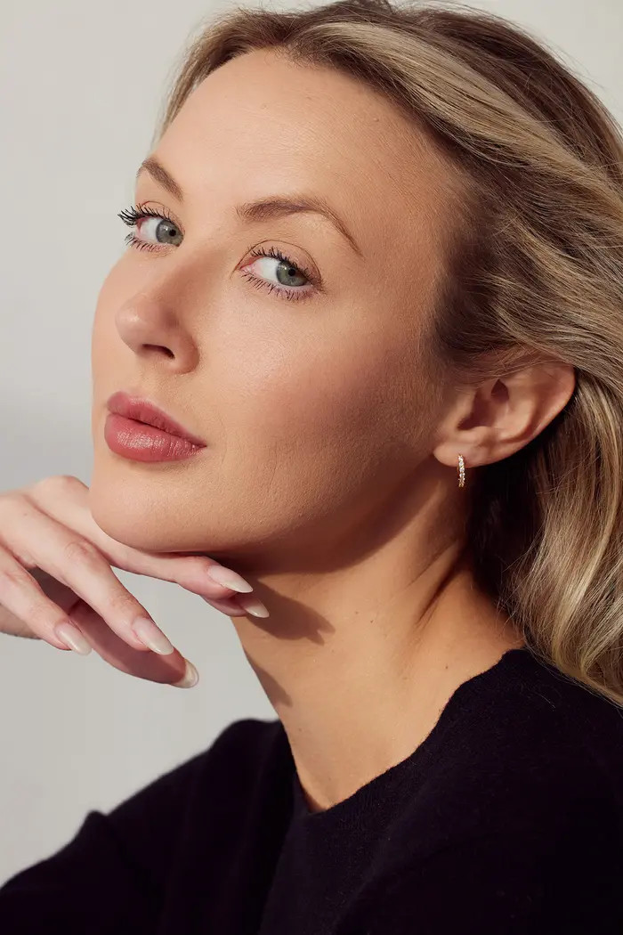 Crystal Huggie Hoop Earrings | Nordstrom