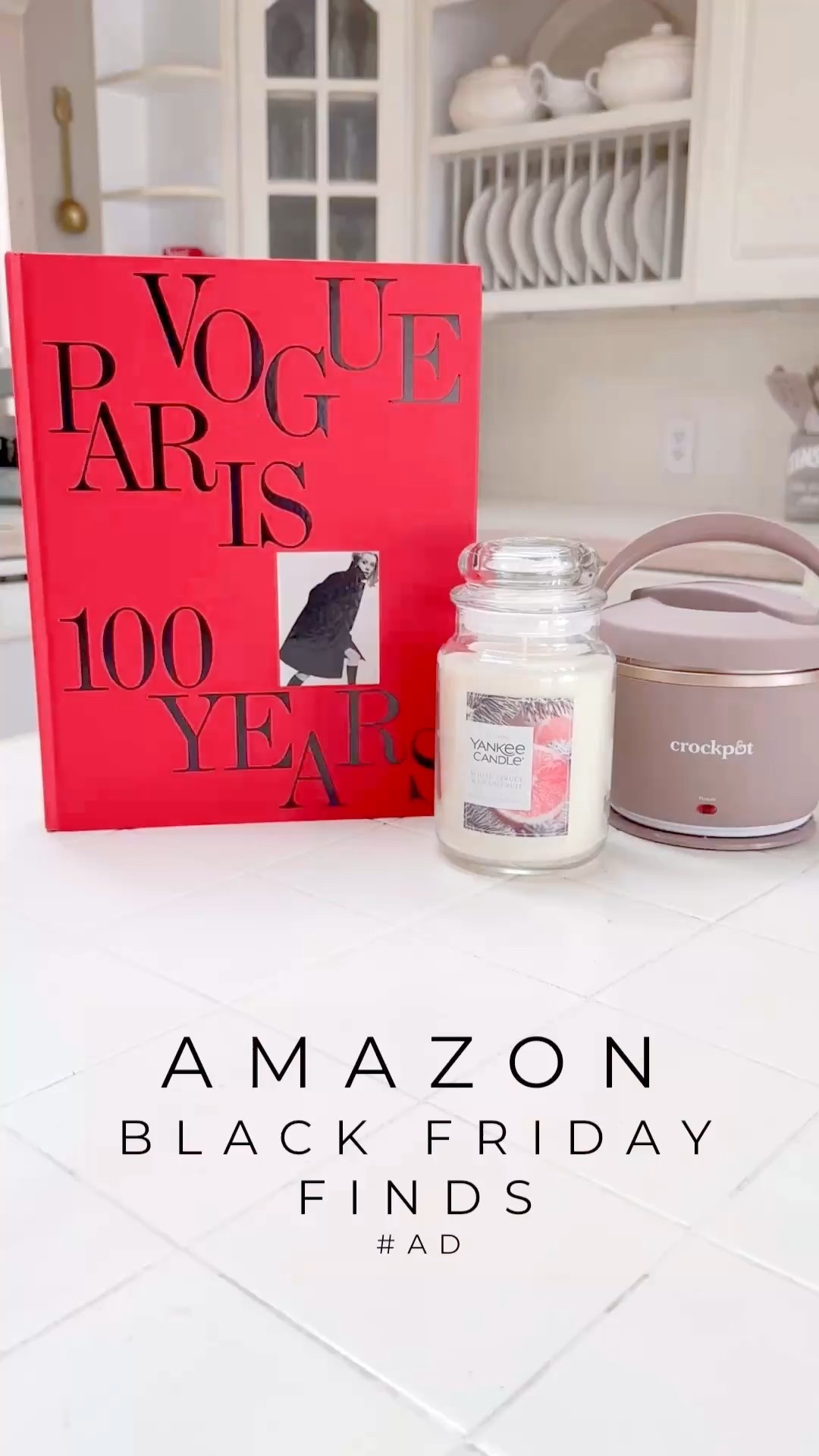 I am so excited to partner with @Amazon to bring you my favorite Black Friday gift finds:

1. Single Cup Keurig for the Coffee Lover - looks elegant sitting on the countertop
2. Yankee Candle - the perfect white elephant gift for what to give when you don’t know what to give
3. Paris Vogue 100 Years Coffee Table Book - MY FAVORITE holiday gift this year showcasing 100 years of Vogue Magazine photography
4. Crockpot Electric Lunch Box - this is a great office co-worker gift or for someone constantly on the go

@amazon #ad #founditonamazon #WinterFavorites2025

#LTKGiftGuide #LTKHoliday #LTKCyberWeek