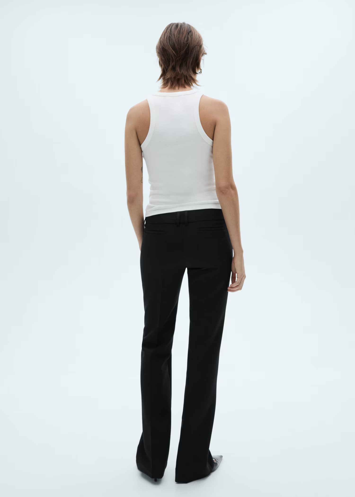 Sequined halter top | Mango (US/MX/AU)