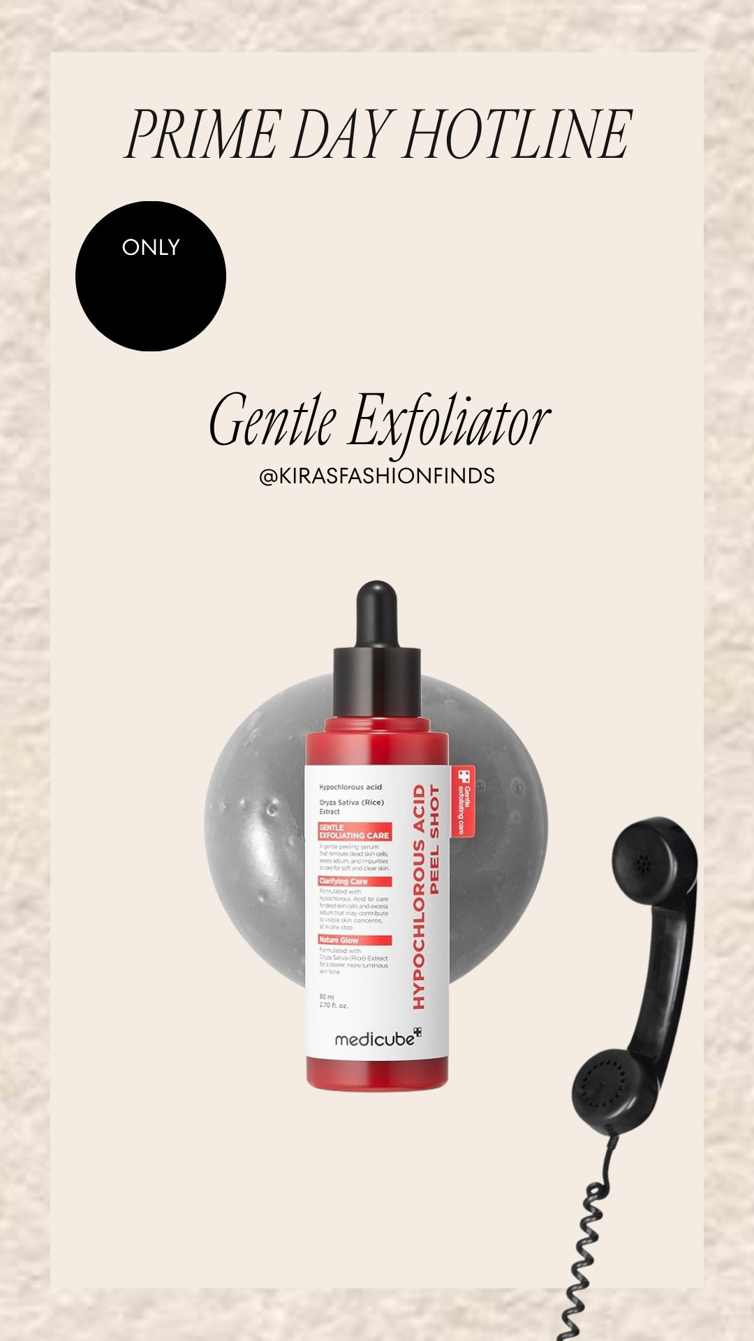 ☎️ PRIME DAY HOTLINE ☎️

Today's hot deal is too good to miss 🔥✨

Scroll shop before the price changes! 

 #LTKSaleAlert #LTKBeauty