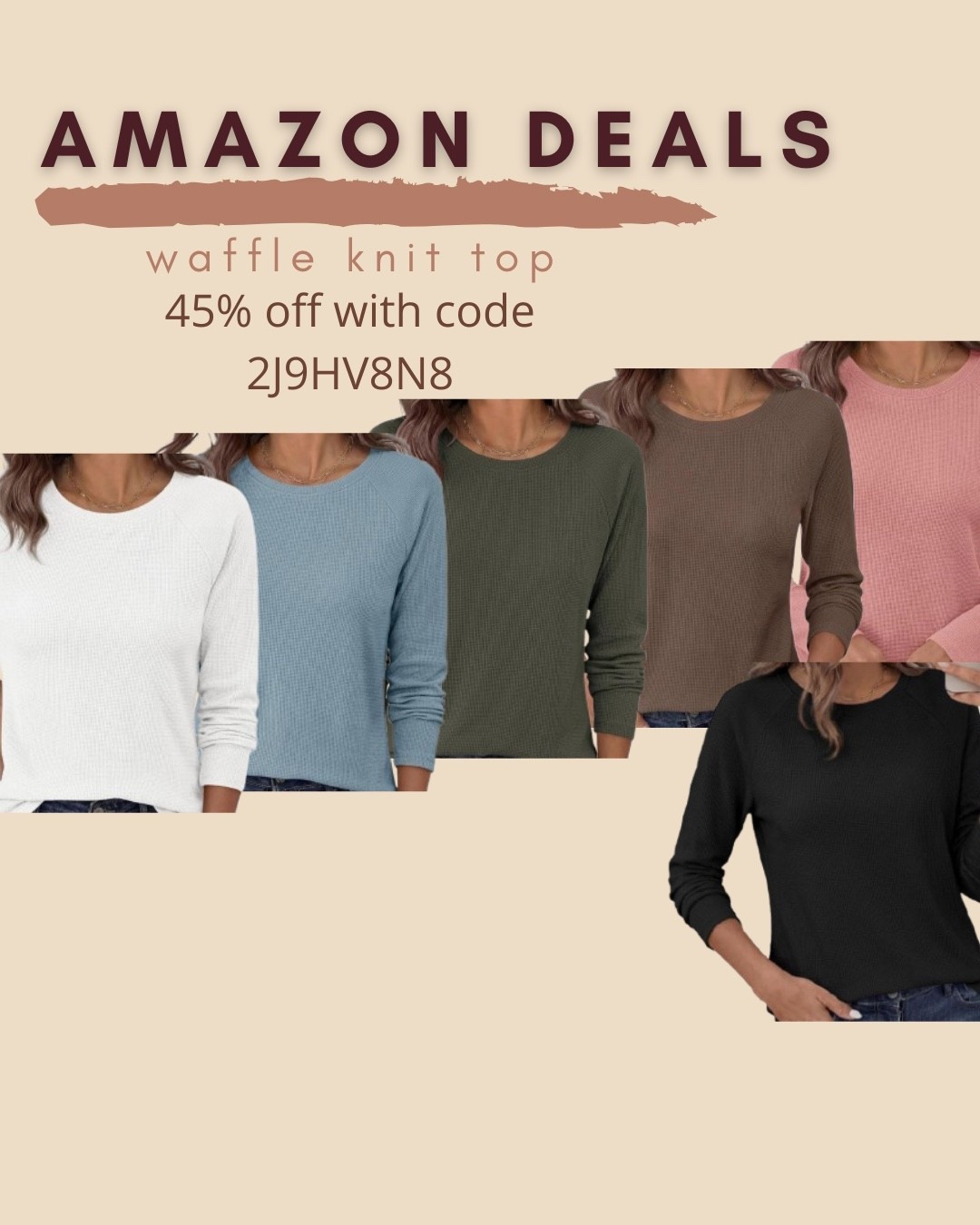 $15 ends 7/29

Amazon fashion
Amazon deals
Waffle knit top

#LTKSaleAlert