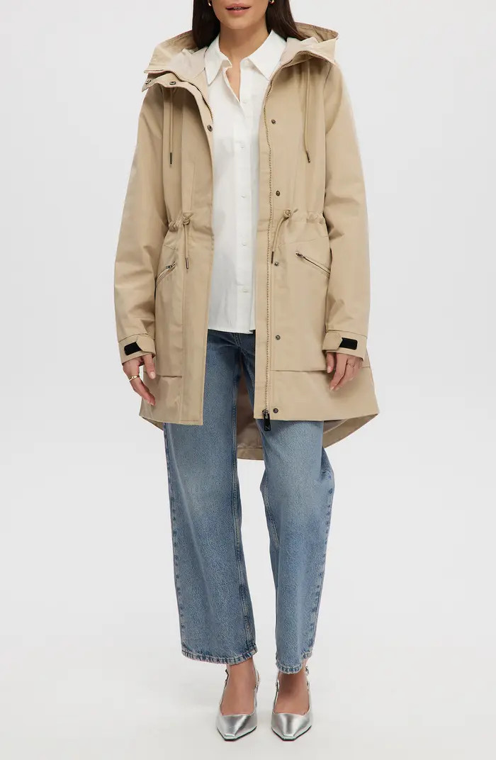Mid Length Rain Coat | Nordstrom Rack