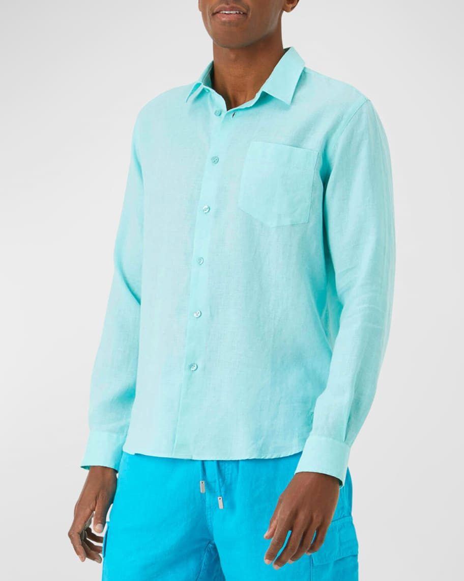 Vilebrequin Men's Caroubis Sport Shirt | Neiman Marcus
