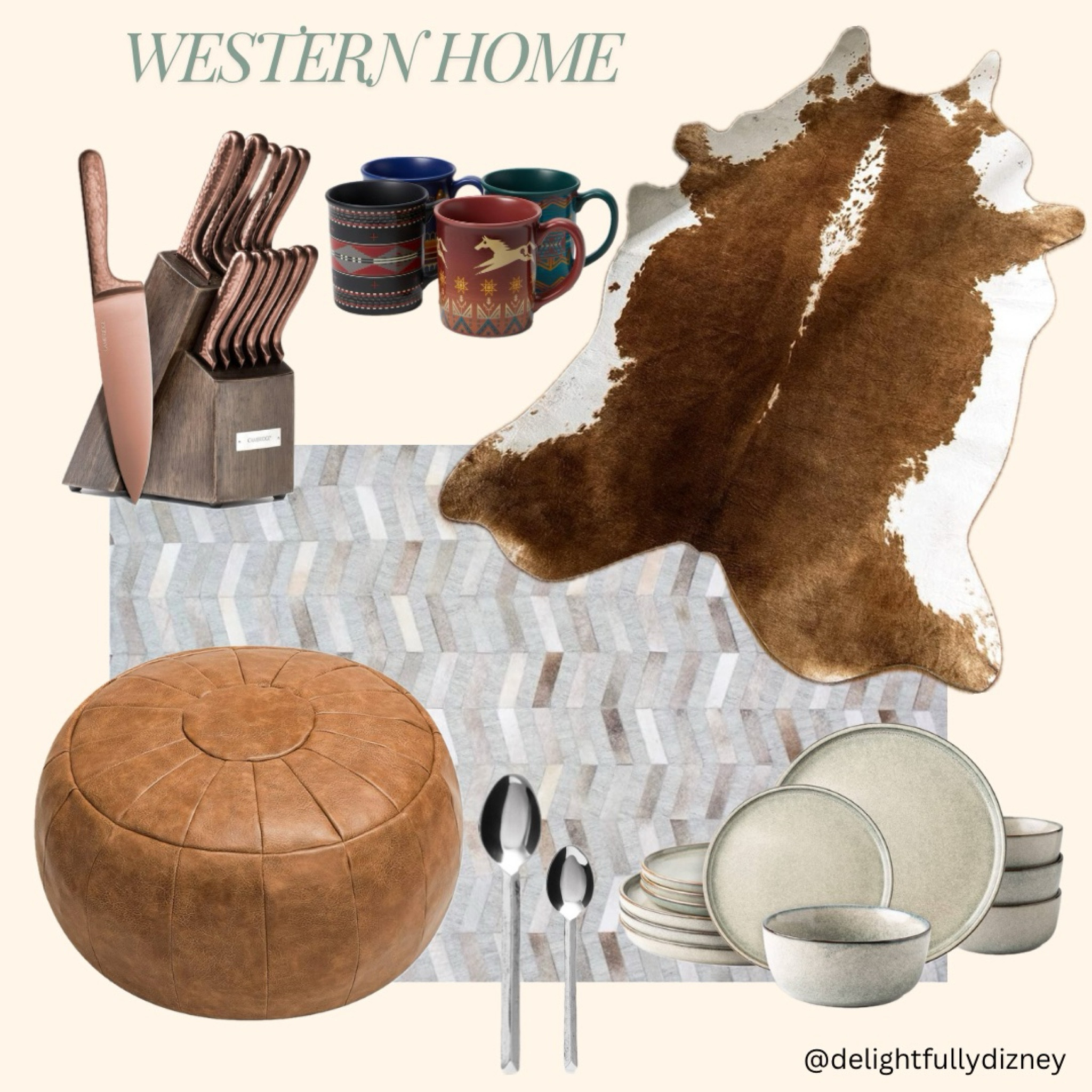 Western home - affordable accent pieces to add to your home. These are two of my favorite rugs. I also love this knife set, I have it in another color way. 

#LTKHome #LTKSaleAlert