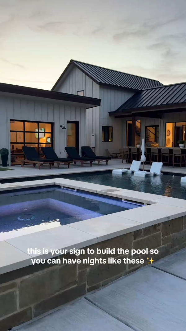 Summer pool days are here, and our backyard is fully ready for them!