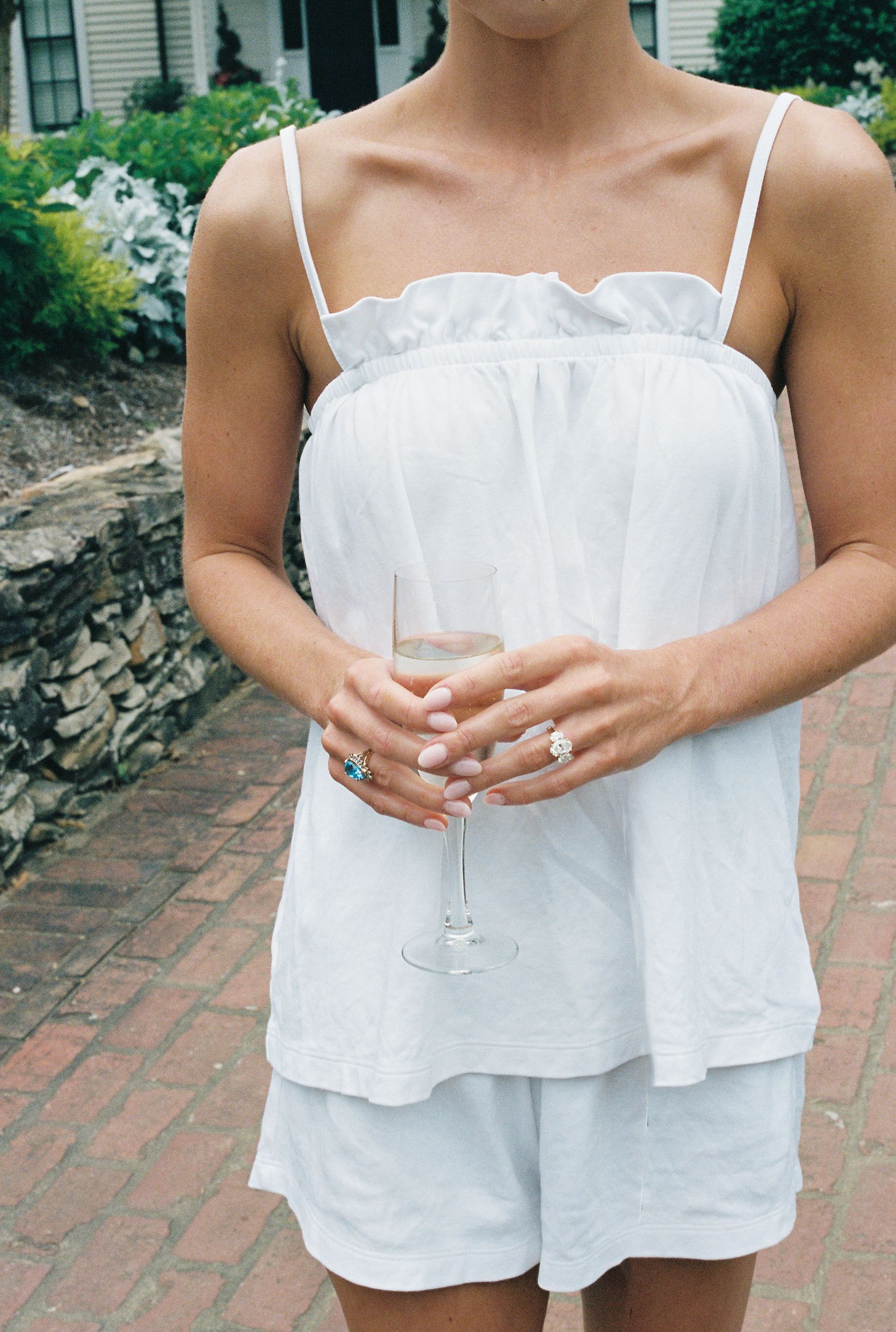 Bridal pajamas for wedding morning🤍 

 #LTKWedding