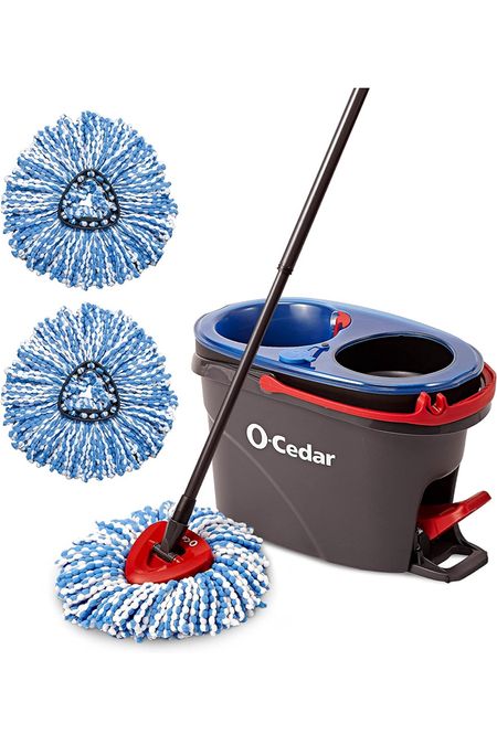 O-Cedar microfiber spin mop. This thing does wonders and is so easy to clean!

#LTKsalealert #LTKunder100 #LTKhome