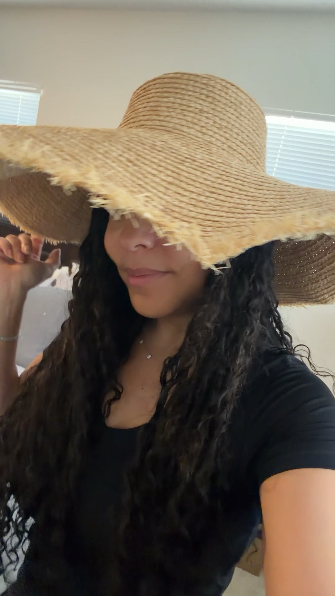 Keep or return?! Might be cute for a photo op on vacay. Idk lol. What do ya’ll think?! It sells out every time it comes in stock so, if you think you want it, get it now. 

This is the wide brim, linked under exact. It also comes in a small brim and an oversized brim.

#strawhat #resortwear #hats #strawhats #beachhat

#LTKSwim #LTKTravel #LTKstorytime