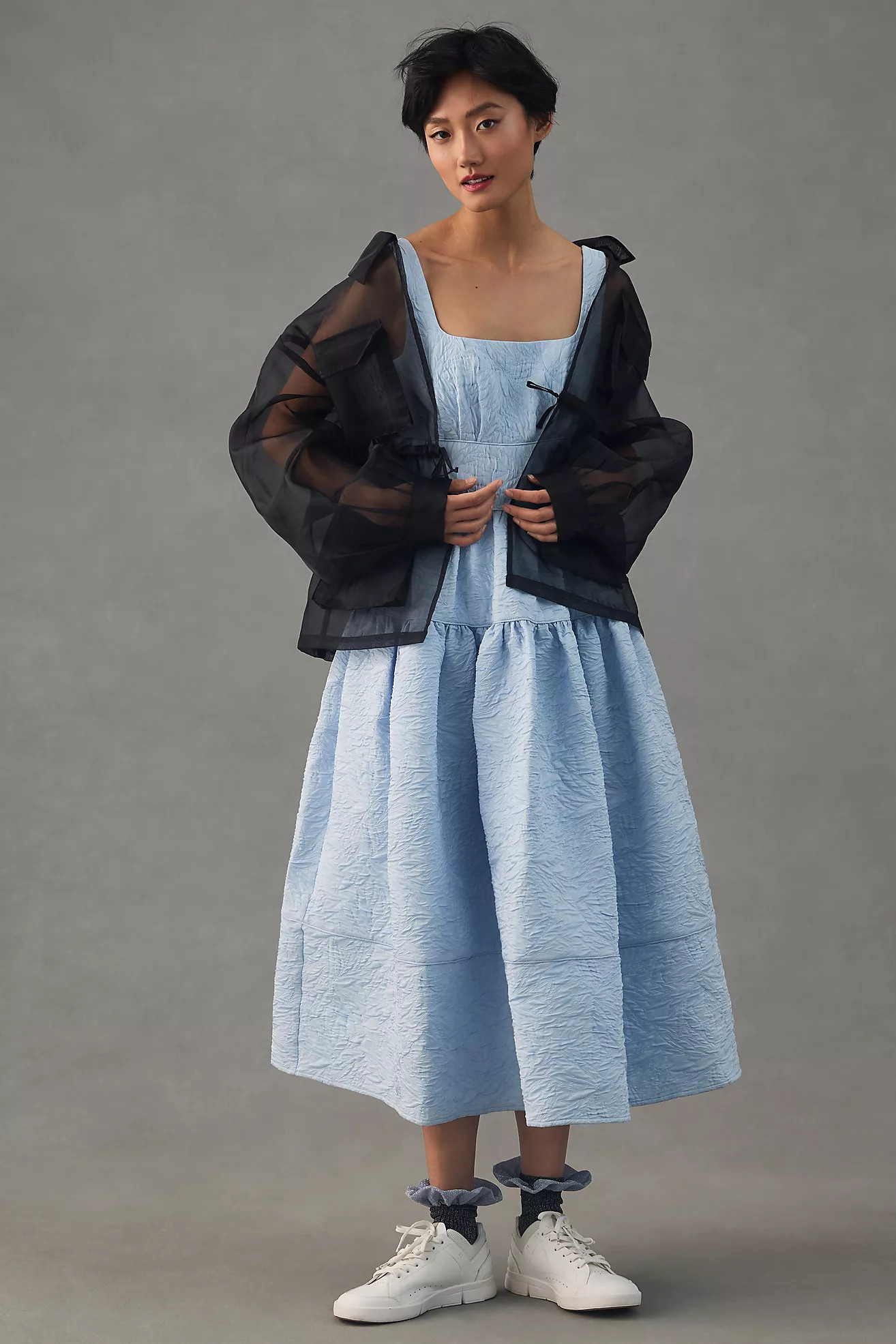 By Anthropologie Sheer Shacket | Anthropologie (US)