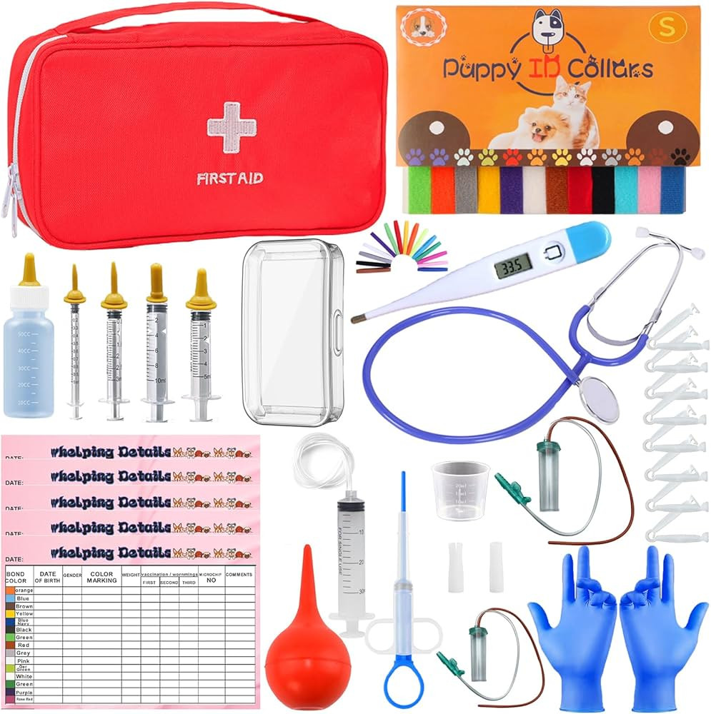 kewen Puppy Kitten Whelping Supplies, Whelping kit for Puppies Birth,Kitten Supplies,Dog Supplies... | Amazon (US)