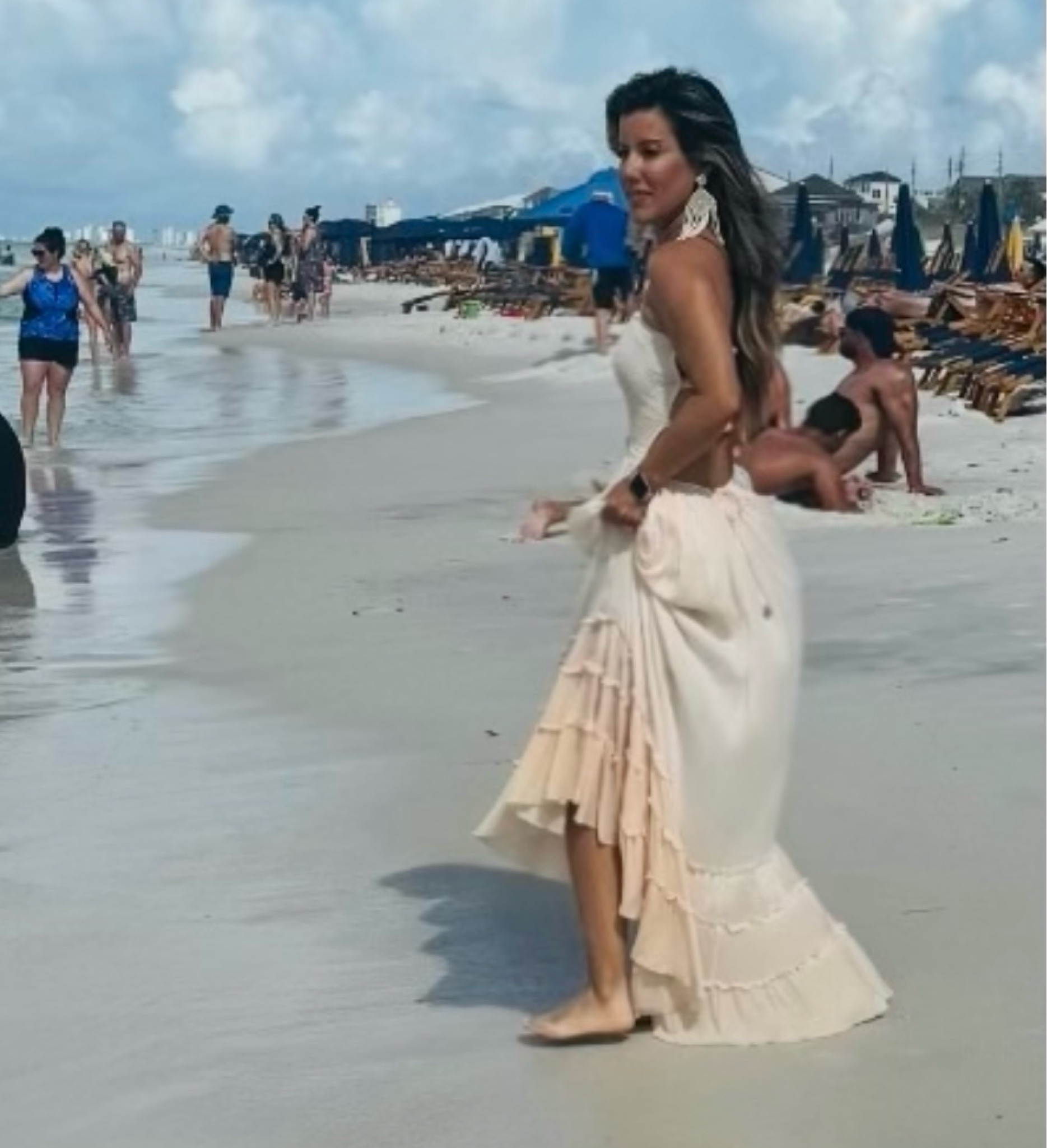 Beach vacation dress 

#LTKOver40 #LTKTravel #LTKSwim