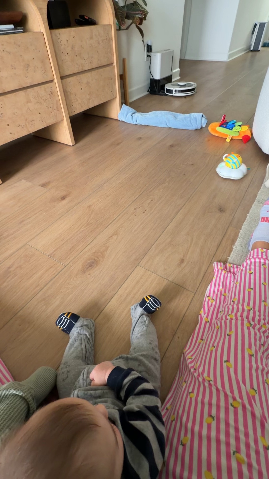 This has been a really fun one for this stage. Now that Ollie is way more interested in things that move and interact back, this has been getting a lot more use over here lately.

—

Skip Hop bee toy, Skip Hop follow me bee, tummy time toy, crawl toy, baby crawl toy, baby sensory toy, 5 month old baby toy, 6 month old baby toy, tummy time essentials, tummy time help, baby development toy, infant sensory toy, baby movement toy, interactive baby toy, musical baby toy, baby toy for rolling, baby toy for crawling, baby milestone toy, baby playtime favorites, baby products we use, first time mom baby finds, baby must haves, infant playtime essentials, baby floor toy, Amazon baby toy

#LTKmomlife #LTKBaby #LTKKids