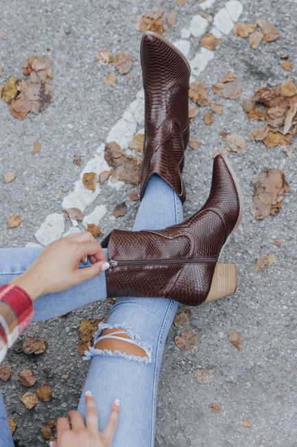 Coconuts By Matisse Bambi Brown Western Boot | Magnolia Boutique