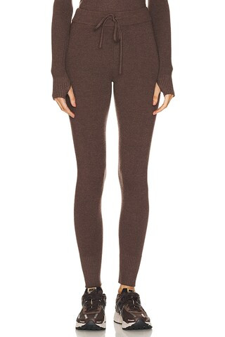 WellBeing + BeingWell Royal Knit Tight in Deep Brown from Revolve.com | Revolve Clothing (Global)