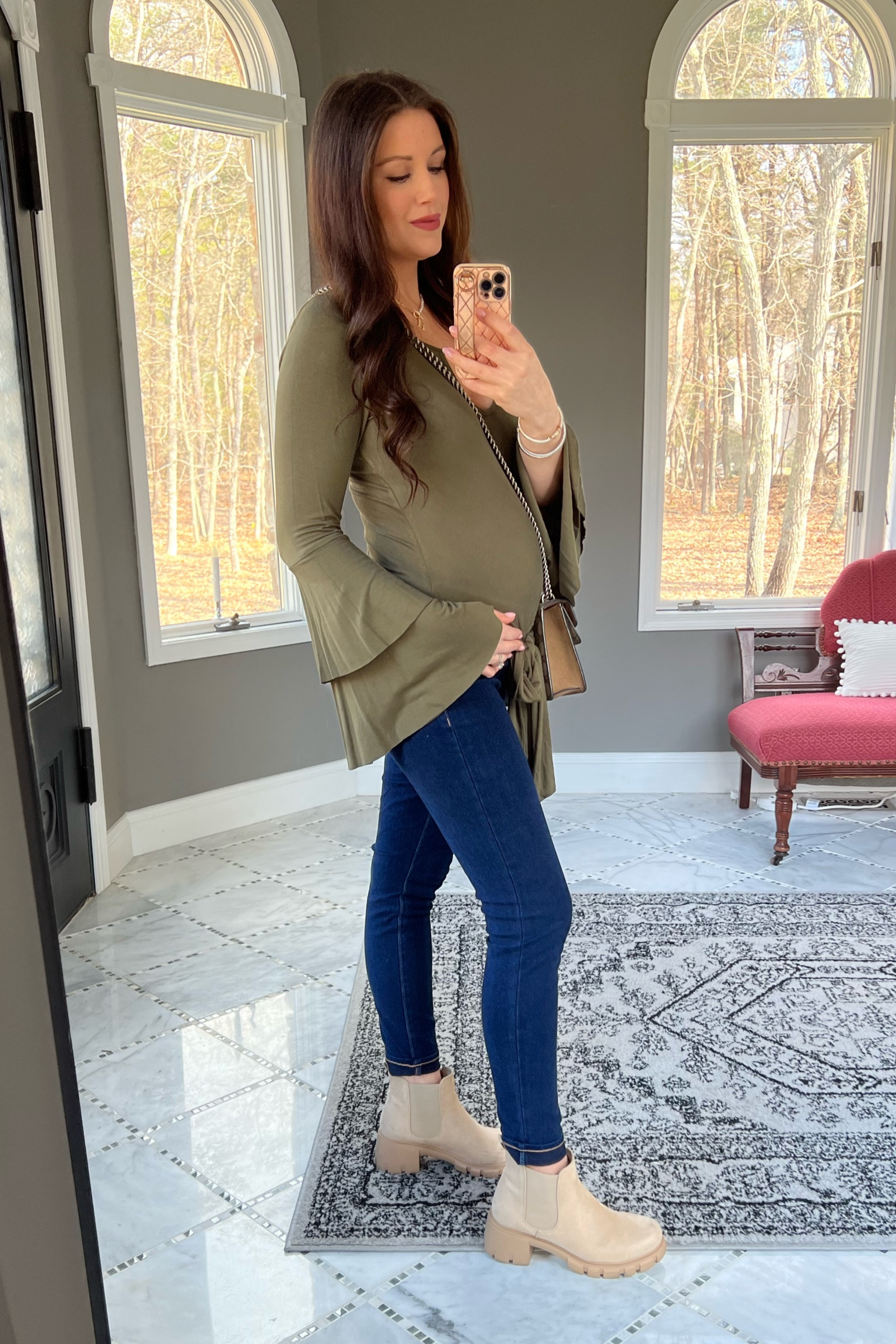 From my latest TT! Pregnancy outfits, St Patrick’s Day Outfits pregnant, pregnancy style, pregnancy fashion, pregnancy outfit ideas, 22 weeks pregnant, stylish pregnancy, sweatpants are all that fits me, green outfits, green outfit ideas, leggings and boots, casual sweaters, casual style, affordable fashion, spring outfit ideas, casual pregnancy looks 


#LTKbaby #LTKbump #LTKFind