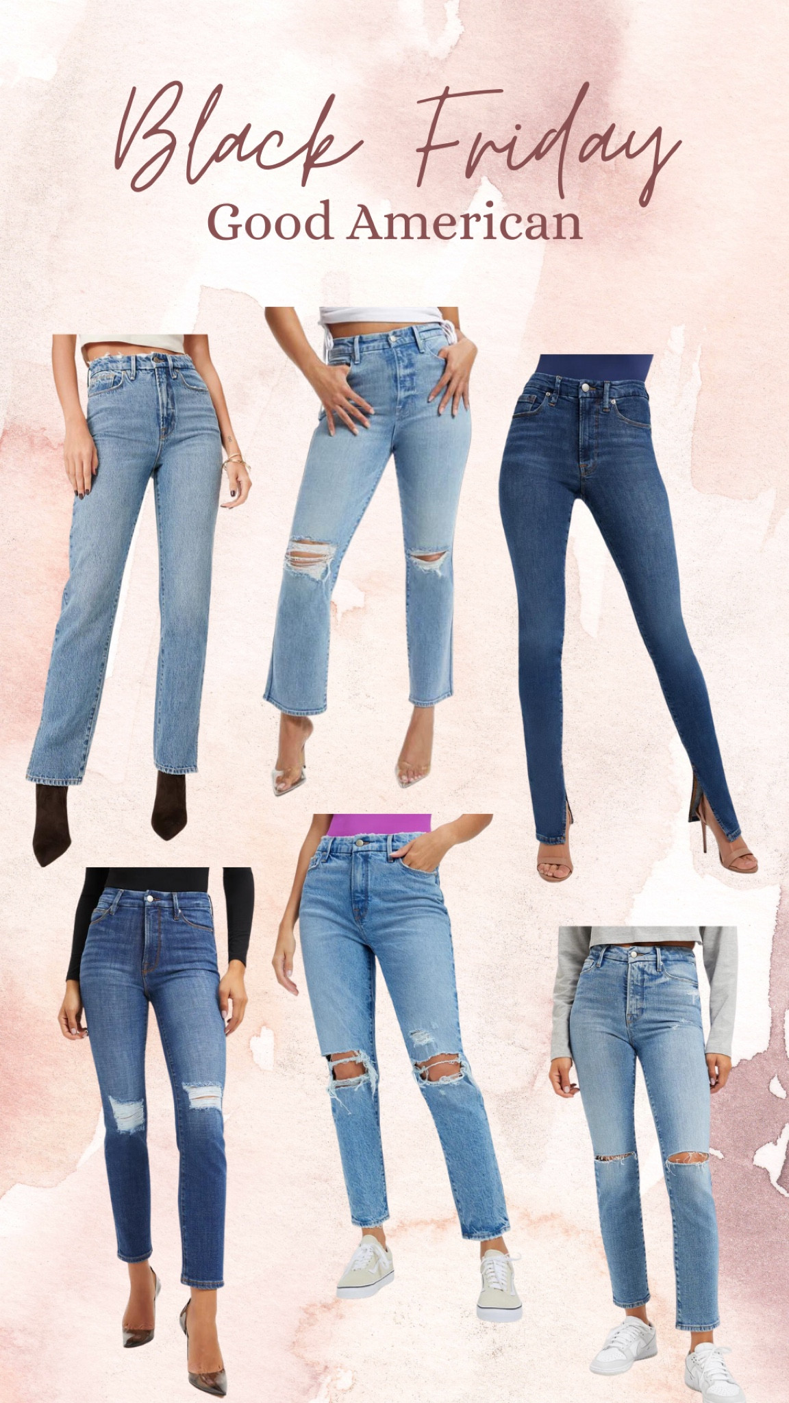 Good American 30% off site wide
Black Friday
Thanksgiving
Jeans
Cyber Monday
Sale alert 

#LTKstyletip #LTKsalealert #LTKCyberweek