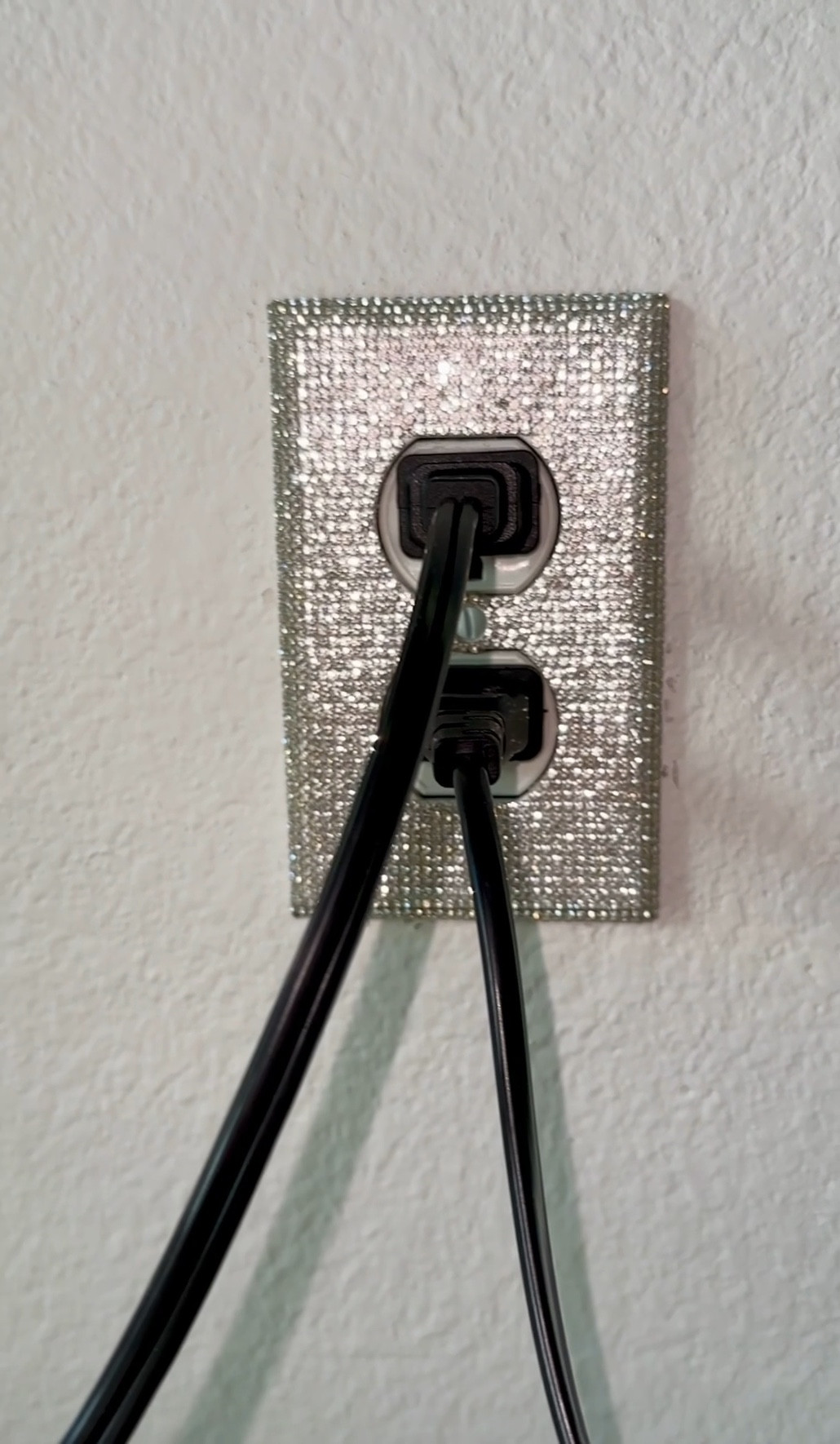 Crystal outlet covers yes please! Adding a sparkly touch to complete the Christmas decorations with these crystal plug covers they also have crystal light switch covers 

#LTKSeasonal #LTKHoliday #LTKhome