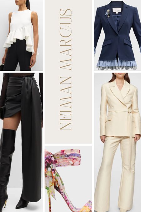 I am obsessed with pieces that speak to my outlandish and fashion forward aesthetic, NEIMAN MARCUS has a collection that caters to that particular style. 

#LTKShoeCrush #LTKParties #LTKStyleTip