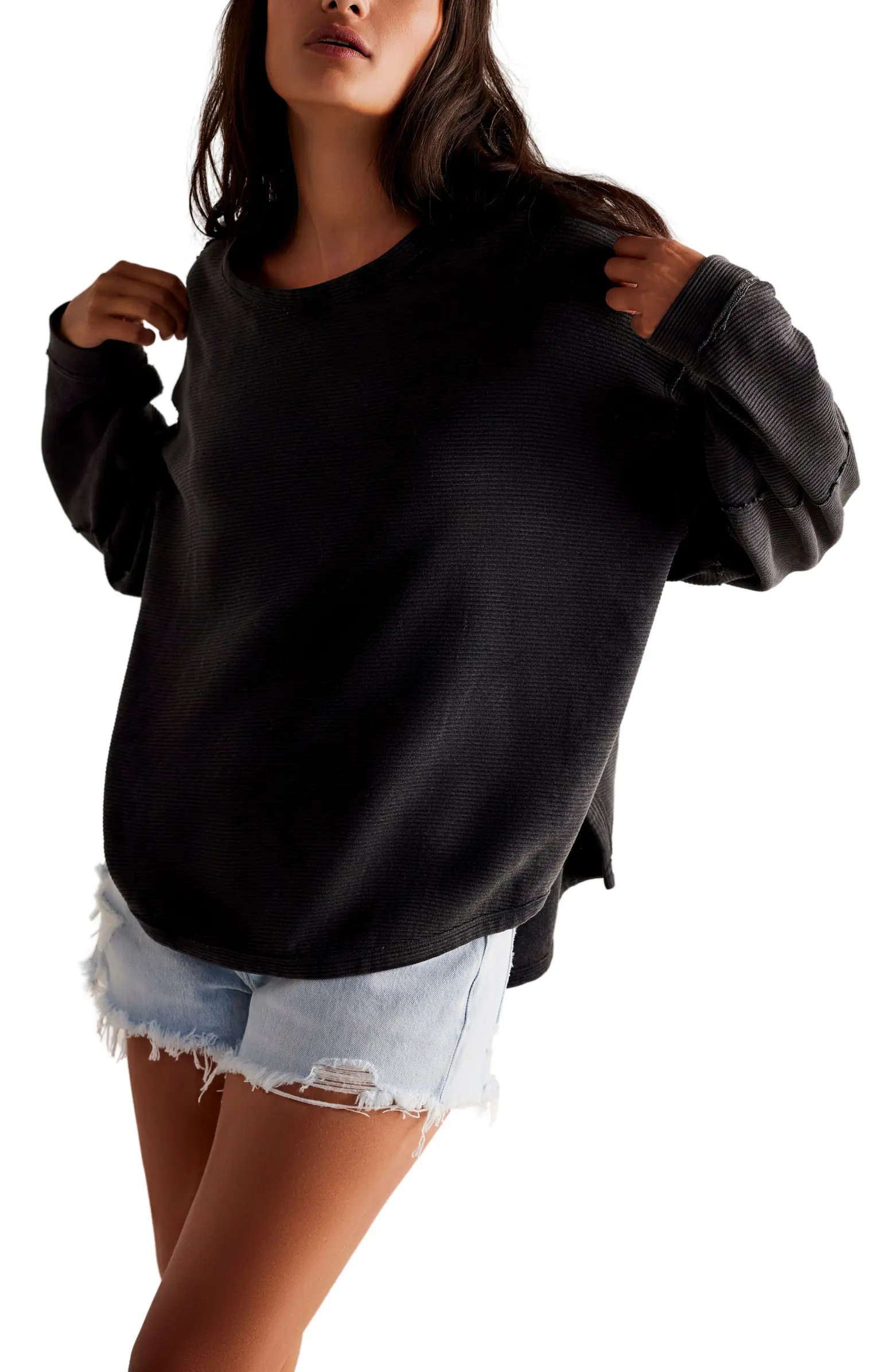 Free People Total Eclipse Oversize T-Shirt | Nordstrom | Nordstrom