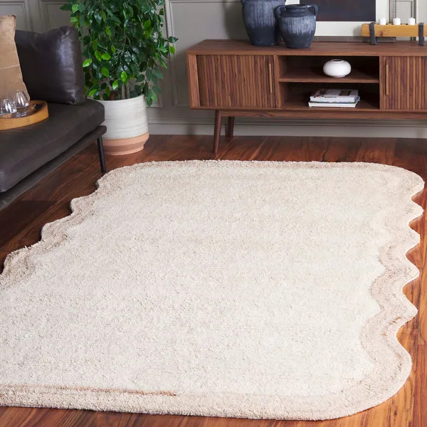 SAFAVIEH Hand-Tufted Vermont Diyanka Transitional Wool Rug - Bed Bath & Beyond - 40183281 | Bed Bath & Beyond