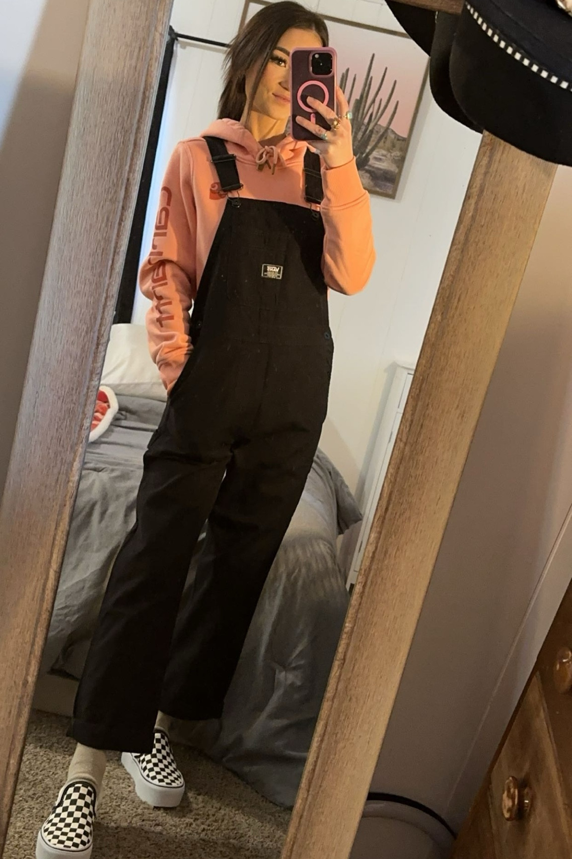 Overalls, comfy outfit, women’s winter outfit, platform sneakers, platform vans, carhartt, carhartt hoodie, vans overalls, long neutral socks, trending winter outfit 

#LTKstyletip #LTKbeauty #LTKSeasonal