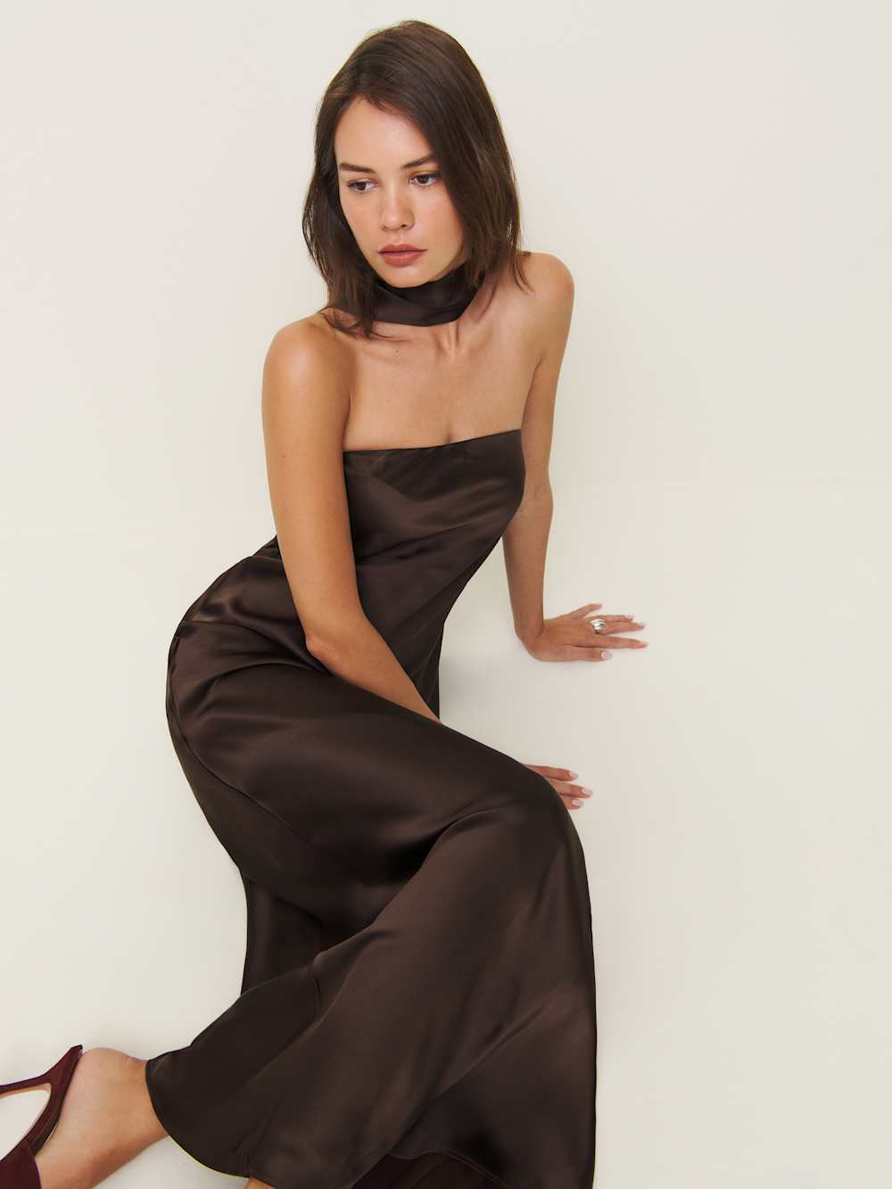Oren Silk Dress | Reformation (Global)