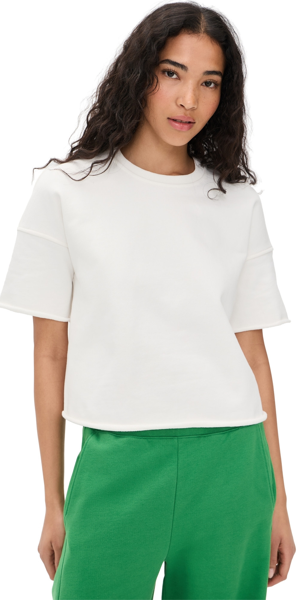perfectwhitetee Ezra Sweatshirt White XL | Shopbop