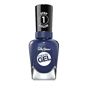 Sally Hansen Miracle Gel Nail Polish, Midnight Mod, 0.5 Fl Oz | Amazon (US)