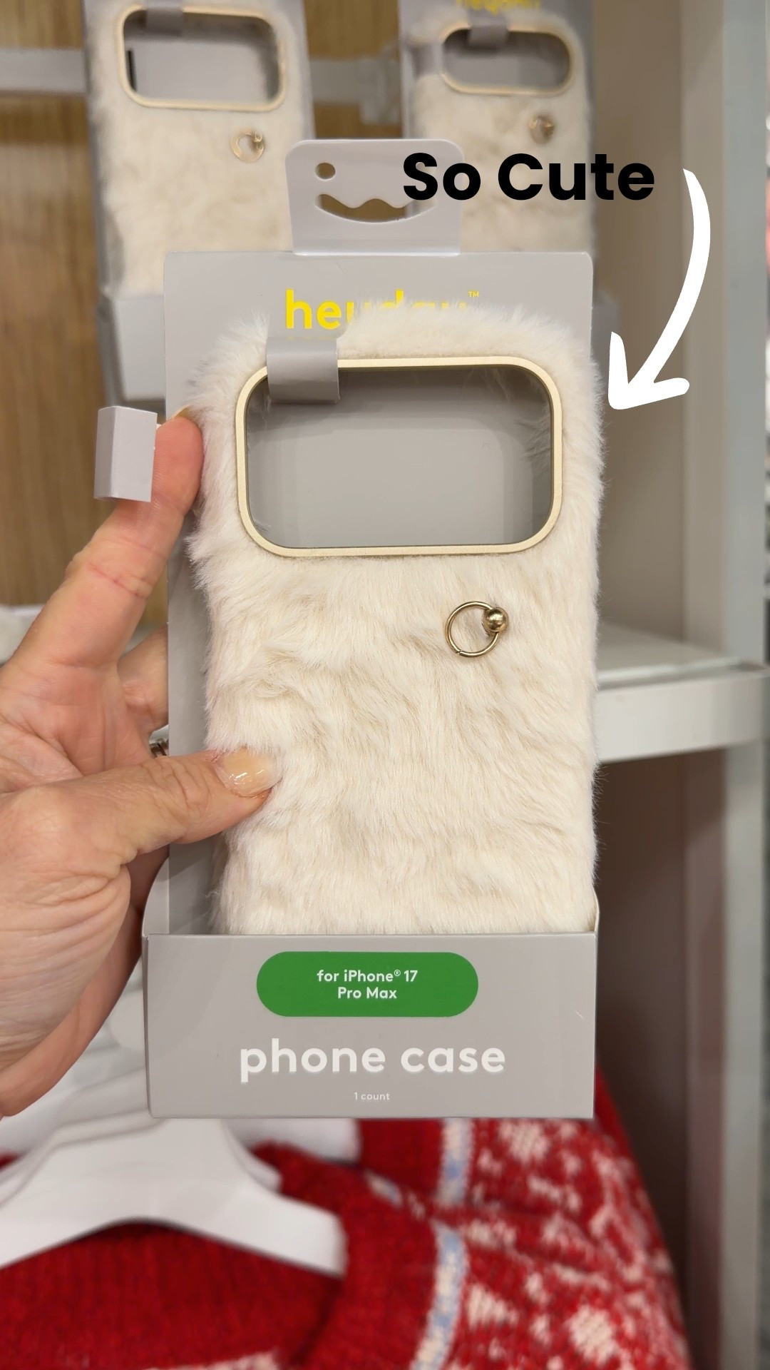 No it’s $20 ‼️‼️‼️
Okay… this might be the cutest phone case of the season 😍🤍
Faux-fur, cozy, winter-chic, and perfect for gifting (or keeping for yourself 👀).
It fits the iPhone 17 Pro Max and feels SO luxe for the price!

Linking it before it sells out — this one won’t last!
#LTKfinds #LTKholiday #LTKgiftguide #phonecase #cozyseason #winterstyle #LTKunder25




#LTKvlog #LTKFindsUnder50 #LTKGiftGuide
